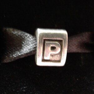 Pandora Alpha P silver & black 790323P